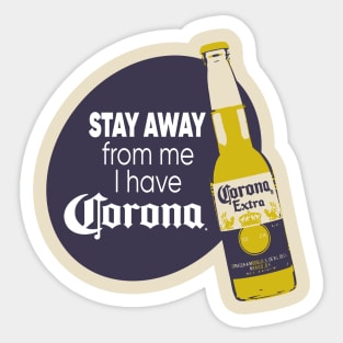 corona Sticker